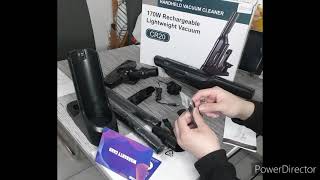 BuTure CR20, la aspiradora de mano potente y convertible