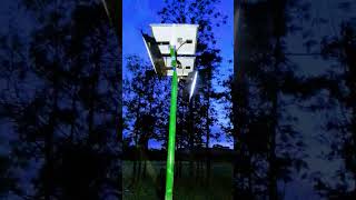 #We install solar floodlights