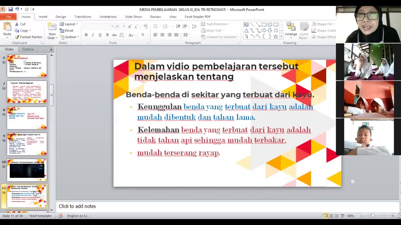 Vidio Praktik Pembelajaran Siklus Iii Youtube