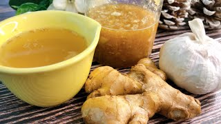 Ginger & Garlic, A Powerful Remedy To Boost Immunity, Good Health To Merry Christmas And New Year
