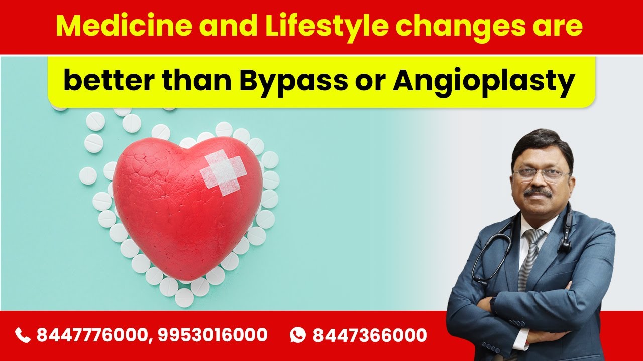 Medicine and Lifestyle changes are better than Bypass or Angioplasty | Dr Bimal Chhajer | SAAOL