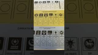 Büyükşehir Belediye Başkanlığı Oy Pusulasının Rengi Beyaz