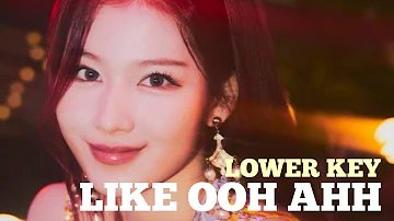 [KARAOKE] LIKE OOH AHH - TWICE (Lower Key) | Forever YOUNG