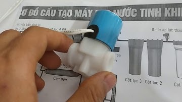 cấu tạo nguyên lý hoạt động của van từ trong hệ thống máy lọc nước Ro