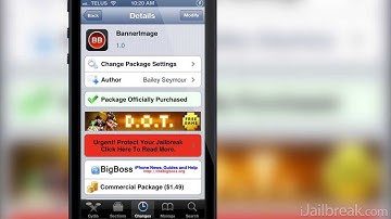 BannerImage Cydia Tweak: Customize iOS Notification Banners