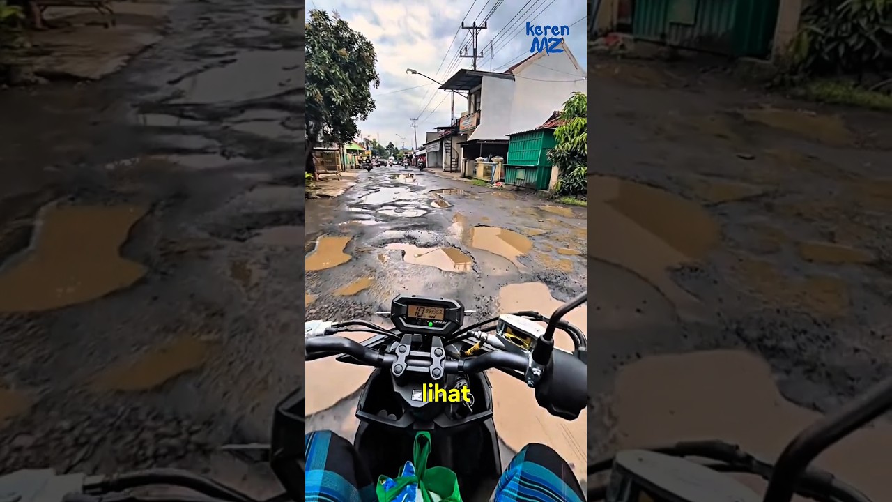 kenapa jalan aspal bisa berlubang??