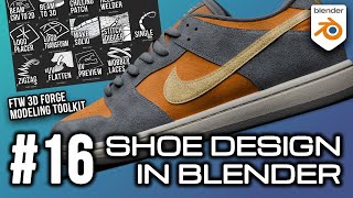 Ftw3Dforge Shoe Design In Blender Tutorial - 16 Creating The Sole Geometry