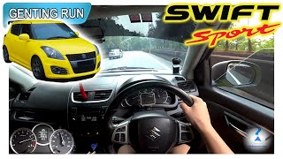 Part 2/2 | ZC32S Suzuki Swift Sport 1.6L 6MT | Malaysia #POV [Genting Run 冲上云霄] [CC Subtitle]