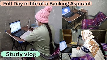 Full day study routine of a banking aspirant . SBI Clerk & SBI PO preparation . #sbipo#sbiclerk2024
