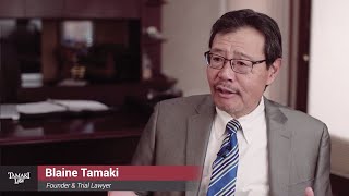 Tamaki Law Founder: Blaine Tamaki, Attorney at Law