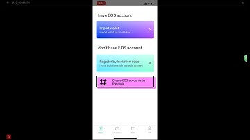 How to create EOS account by MEET.ONE code?