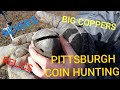 Metal detecting . Tiny SILVER coin, big coppers & more SILVER'S.