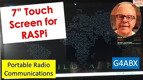 Raspberry pi Review of the WIMAXIT 7" Touch Screen for Ham Radio