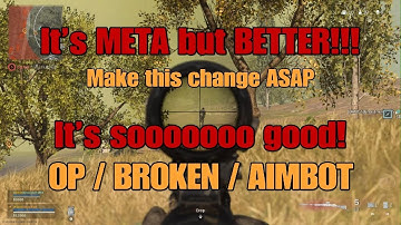 Warzone - Kar98 AIMBOT! No GLINT sniper scope! META but BETTER 22/02/21 BROKEN OP make this change!