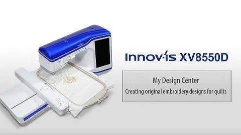 Dream Machine 2 Creating original embroidery