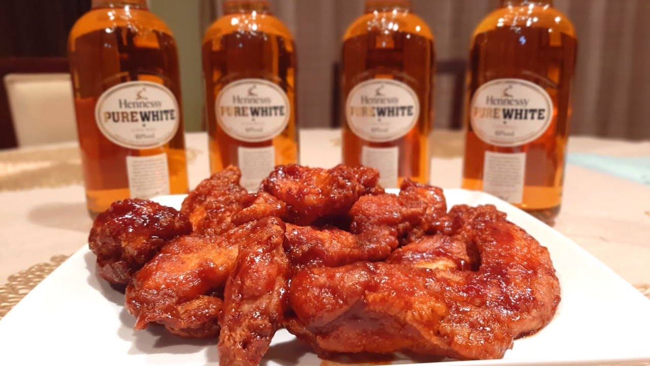White Hennessy Honey BBQ Wings! YouTube