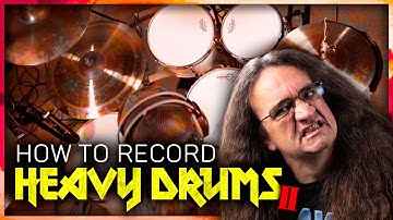 How to Record Heavy Drums II:  The Five Zones