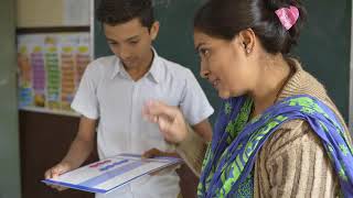 Math Buddy at Kubereshwar School, Vadodara