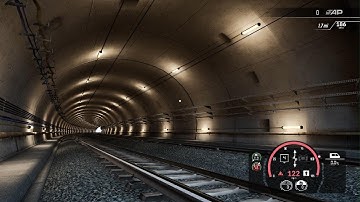 Class 377/2 at speed in a tunnel - Train sim World 5