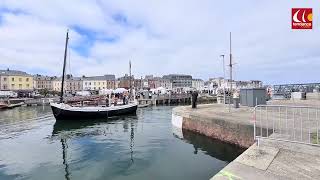 A quelques heures du début de Fécamp Grand'Escale, les bateaux arrivent !