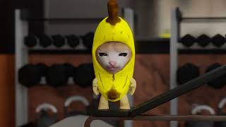 Banana Cat And Whiny Power (FullHD|RTX)💪💦