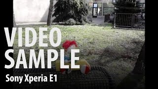 Sony Xperia E1 : video sample 1