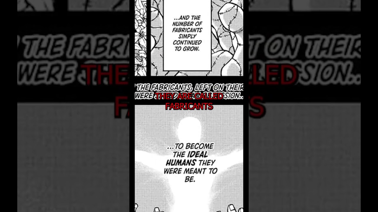 THIS MANGA IS ABOUT FABRICANTS 