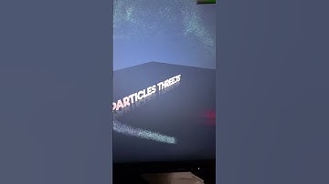 CSS 3D Text Effect blended with Threejs Particles #shorts @jmc23id