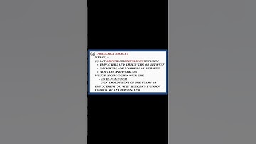 Industrial Dispute | Definition | Code on Wages | Session 3 - 5 #readytogetupdate #readytoupskill