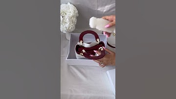 2024 Christmas Gift Real VS Fake Dior  Handbag unboxing checking