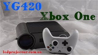 YG420 на 720p и Xbox One S! Хорош как для игр так и для кино!