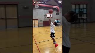 Isaiah Thomas Son Showing Off His Ball Handling