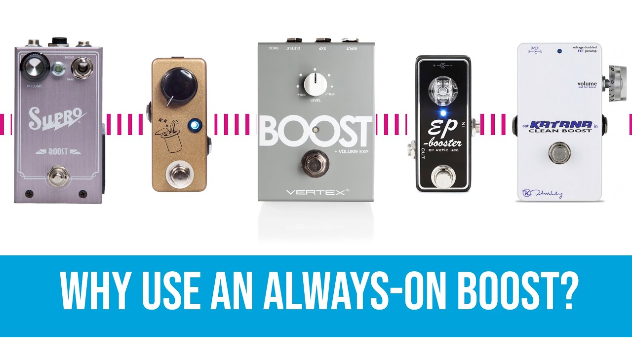 Why You NEED a Clean Boost Guitar Pedal 