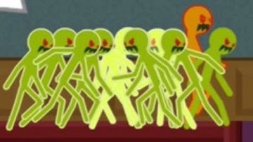 Angry Zombies!! Chapter 4 Haunted Manor level 66-72 [ Stickman vs Zombies Game ]