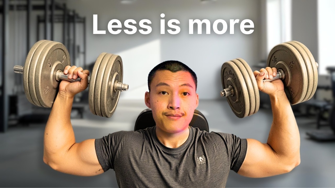 I cut my training by 70% (and got better results)