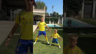 Thumbnail for CR7 TWINS🐐🐐👀😂💛 #shorts