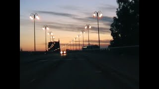 Night Drive Through 2000s Camcorder
