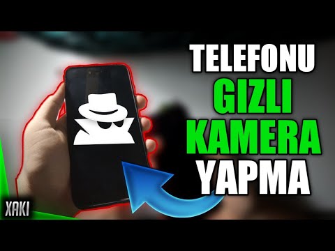 Telefonu Gizli Kamera Yapma !! Android Eğitim Türkçe !!