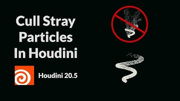 How to Cull Stray Particles | Houdini 20.5