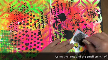 The basics of how to use stencils - with ART BY MARLENE