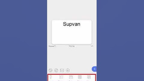 Supvan Thermal Label Printer Text Edit