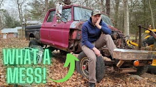 I think I screwed up...This 1976 F250 crew cab may have been a big mistake.