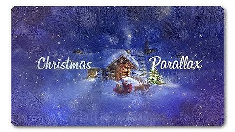 Christmas Parallax Slideshow free after effects template