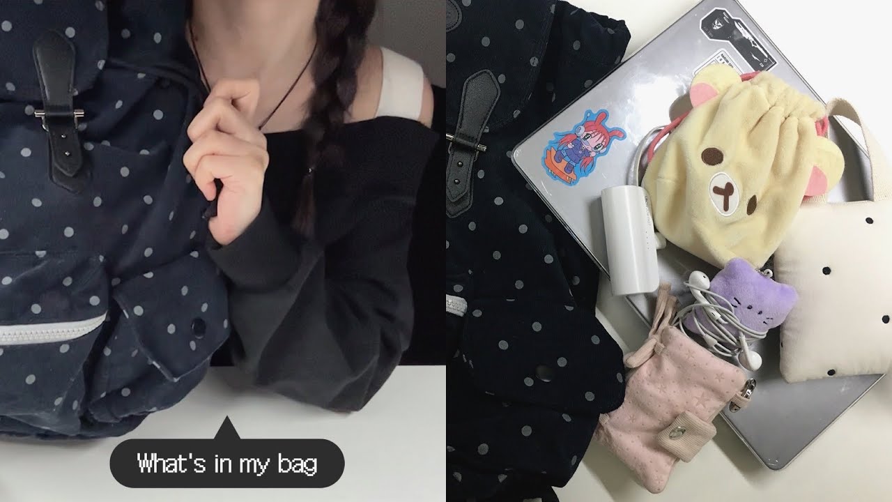 보부상이 추구미인 사람의 왓츠인마이백𓂃 𓂂𓏸 | what's in my bag