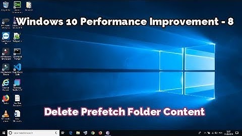 Delete Prefetch Folder Content