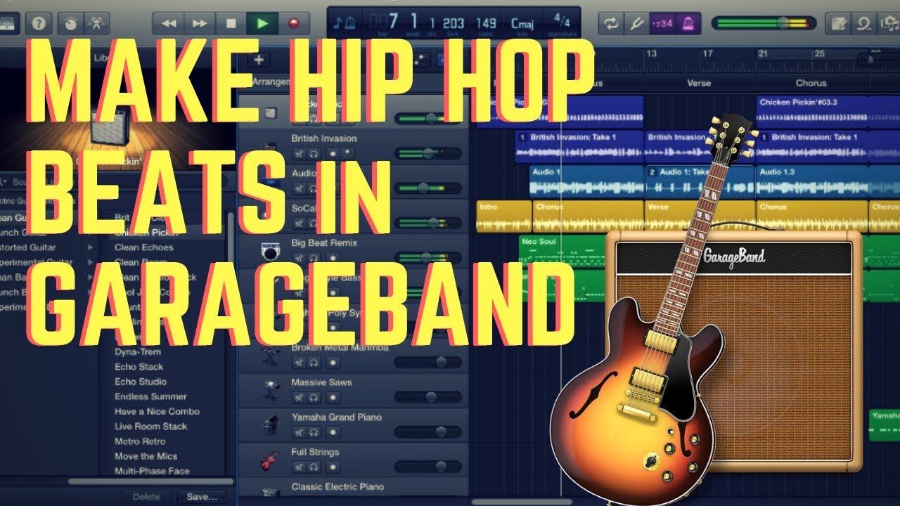 Flygtig Præferencebehandling Forskudssalg Make Hip Hop Beats in Garageband (Mac OSx Tutorial) - YouTube