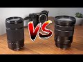 Sony 55-210mm vs 18-105mm - Zoom Lens Comparison