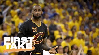 LeBron James: 'I Don't Believe I've Played For A Super Team' | First Take | June 14, 2017