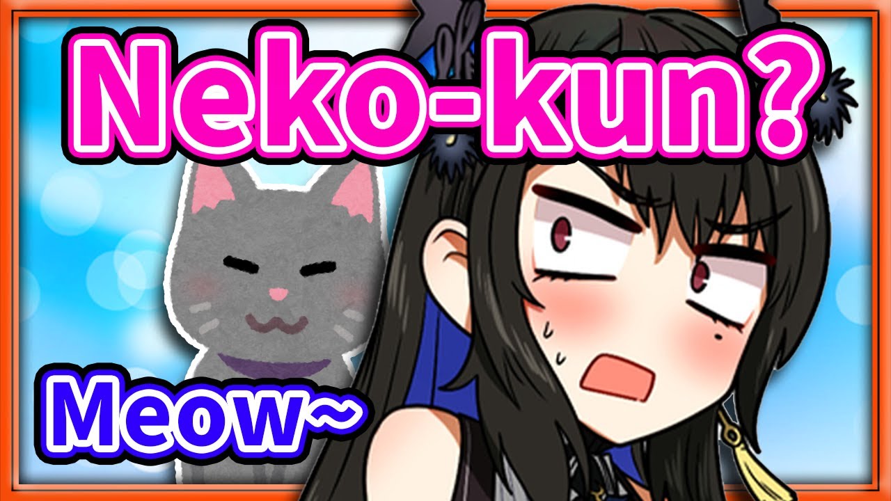 Nerissa's Cat Invades Her Stream and Starts Meowing on Her Mic 【Nerissa Ravencroft / HololiveEN】