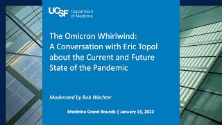 The Omicron Whirlwind: A Conversation with Eric Topol - The Current and Future State of the Pandemic